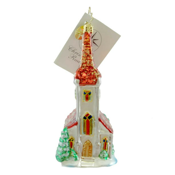 Christopher Radko Cathedral Spires Glass Ornament